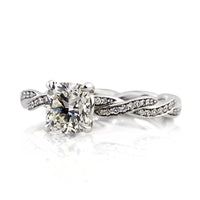 1.75ct Cushion Cut Diamond Engagement Ring