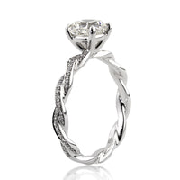 1.75ct Cushion Cut Diamond Engagement Ring