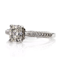 1.87ct Cushion Cut Diamond Engagement Ring