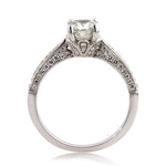1.87ct Cushion Cut Diamond Engagement Ring