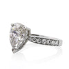 2.89ct Pear Shaped Diamond Engagement Ring
