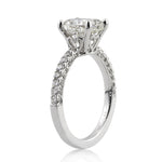 2.70ct Cushion Cut Diamond Engagement Ring