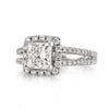 2.32ct Princess Cut Diamond Engagement Ring