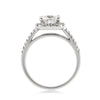 2.32ct Princess Cut Diamond Engagement Ring
