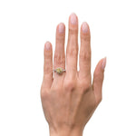 1.71ct Fancy Light Yellow Heart Shaped Diamond Engagement Ring