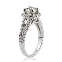 2.11ct Round Brilliant Cut Diamond Engagement Ring