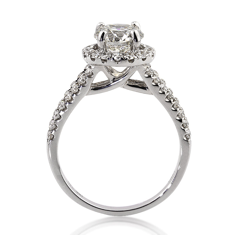 2.11ct Round Brilliant Cut Diamond Engagement Ring