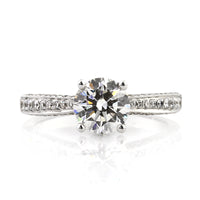 1.85ct Round Brilliant Cut Diamond Engagement Ring