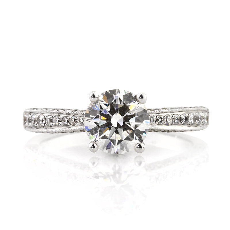 1.85ct Round Brilliant Cut Diamond Engagement Ring
