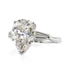5.38ct Pear Shaped Diamond Engagement Ring