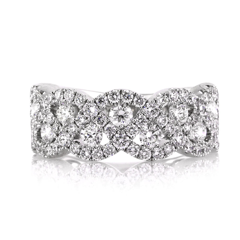 2.20ct Round Cut Diamond Right-Hand Ring
