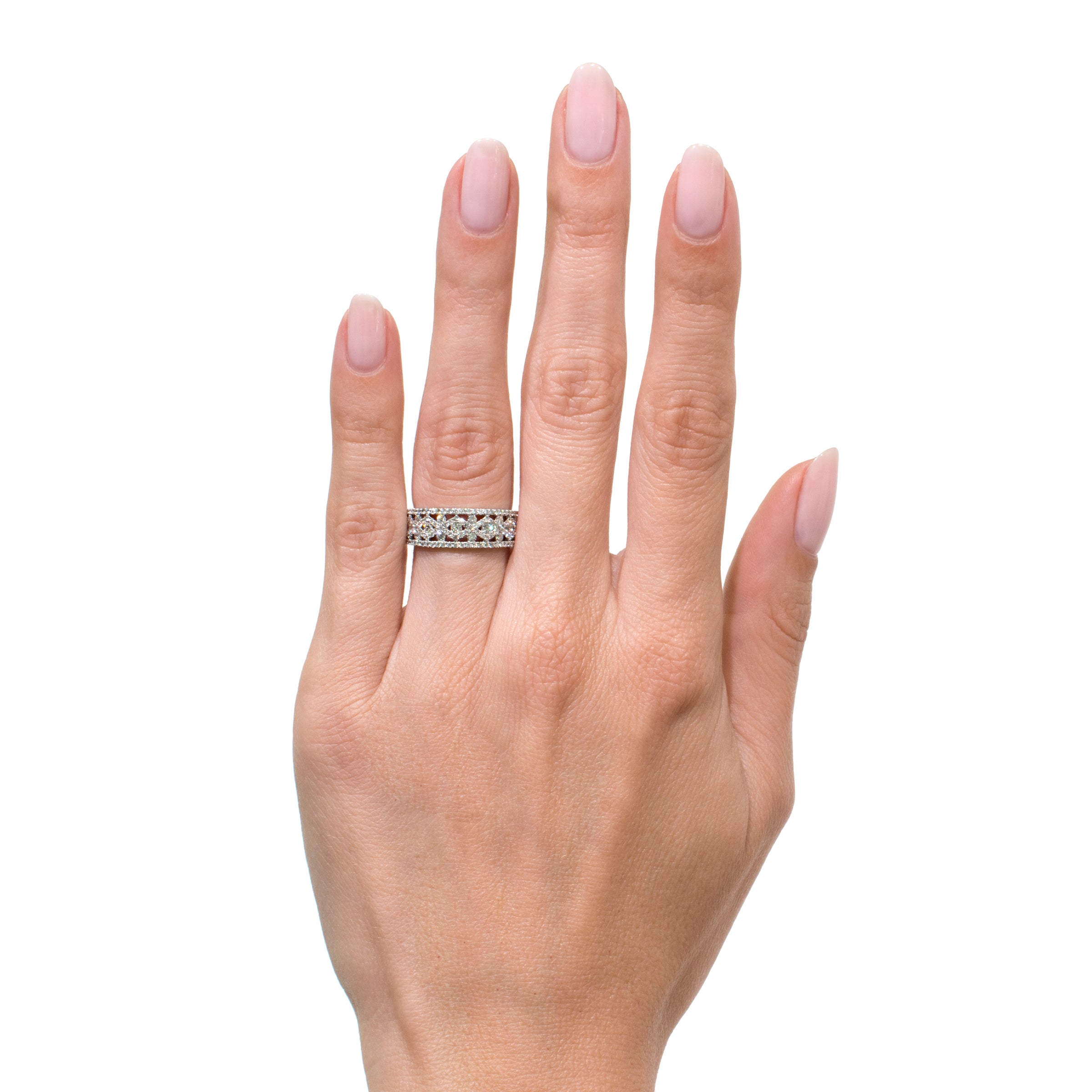 1.10ct Round Cut Diamond Ring