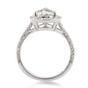 2.83ct Pear Shaped Diamond Engagement Ring