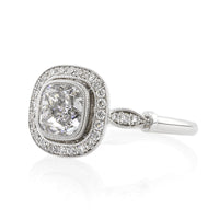 2.01ct Cushion Cut Diamond Engagement Ring