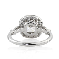 2.01ct Cushion Cut Diamond Engagement Ring