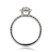 1.81ct Antique Cushion Brilliant Diamond Engagement Ring