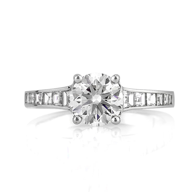 2.35ct Round Brilliant Cut Diamond Engagement Ring