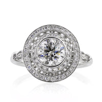 1.74ct Round Brilliant Cut Diamond Engagement Ring