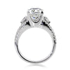 3.95ct Cushion Cut Diamond Engagement Ring