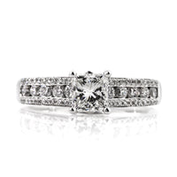 2.05ct Princess Cut Diamond Engagement Ring