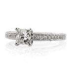 1.53ct Princess Cut Diamond Engagement Ring