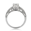 1.53ct Princess Cut Diamond Engagement Ring