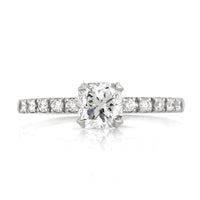 1.31ct Cushion Cut Diamond Engagement Ring