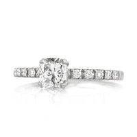 1.31ct Cushion Cut Diamond Engagement Ring