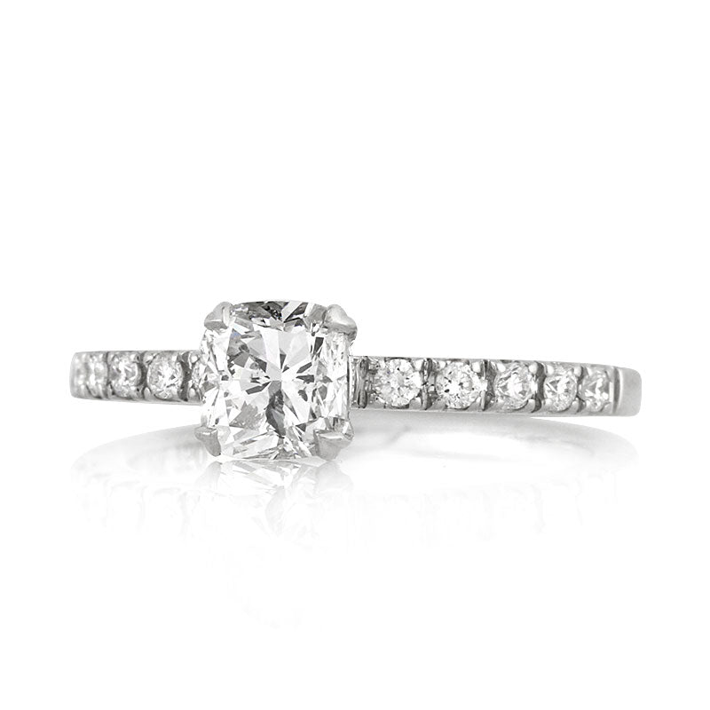 1.31ct Cushion Cut Diamond Engagement Ring