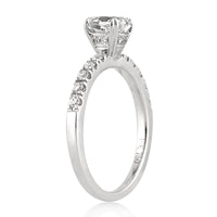 1.31ct Cushion Cut Diamond Engagement Ring