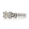 2.96ct Princess Cut Diamond Engagement Ring