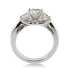 2.96ct Princess Cut Diamond Engagement Ring