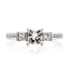 2.03ct Princess Cut Diamond Engagement Ring