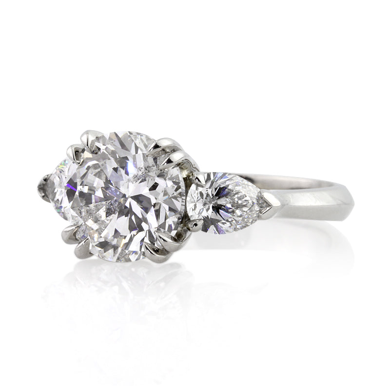 4.02ct Round Brilliant Cut Diamond Engagement Ring