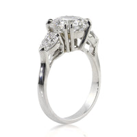 4.02ct Round Brilliant Cut Diamond Engagement Ring