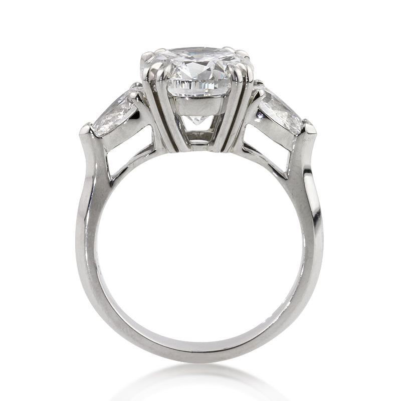 4.02ct Round Brilliant Cut Diamond Engagement Ring
