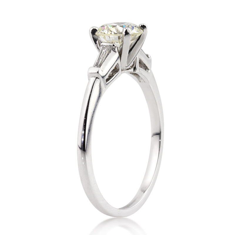 1.17ct Round Brilliant Cut Diamond Engagement Ring