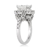 3.26ct Emerald Cut Diamond Engagement Ring