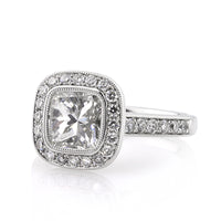 3.54ct Cushion Cut Diamond Engagement Ring