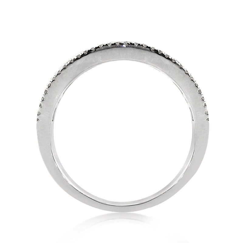 1.85ct Round Brilliant Cut Diamond White Gold Band