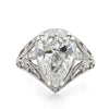 5.57ct Pear Shape Diamond Engagement Ring