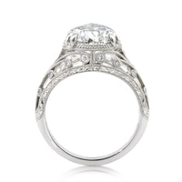 5.57ct Pear Shape Diamond Engagement Ring