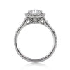 2.95ct Pear Shaped Diamond Engagement Ring