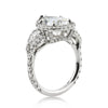 5.72ct Pear Shaped Diamond Engagement Ring