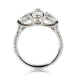 2.21ct Pear Shaped Diamond Engagement Ring