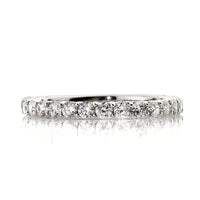 0.85ct Round Brilliant Cut Diamond Wedding Band