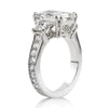 7.03ct Radiant Cut Diamond Engagement Ring