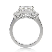 7.03ct Radiant Cut Diamond Engagement Ring