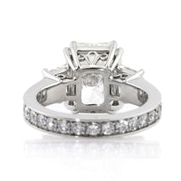 7.03ct Radiant Cut Diamond Engagement Ring