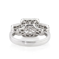 2.71ct Princess Cut Diamond Engagement Ring